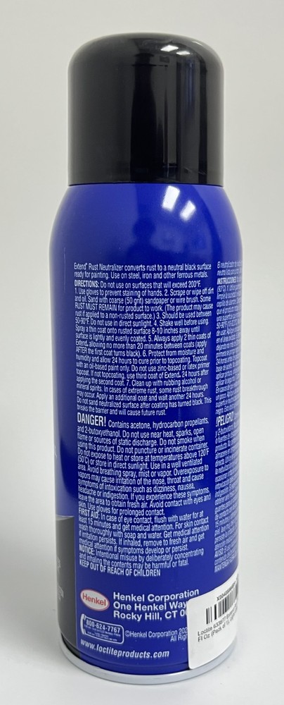2 PACK - Loctite Extend Rust Neutralizer - 10.2 Oz Aerosol Can - 633877
