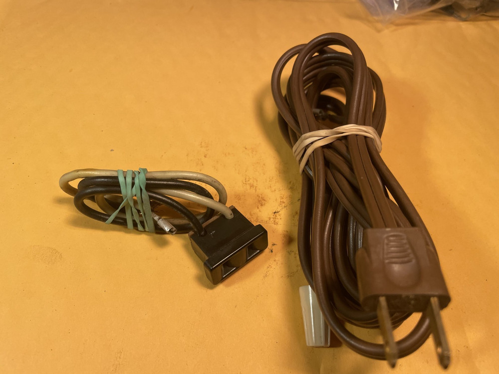 8mm Keystone K-75 Projector POWER CORD AND PLUG