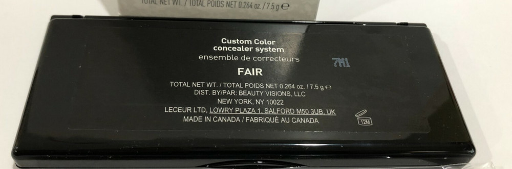 MALLY CUSTOM COLOR Concealer System FAIR New No Box