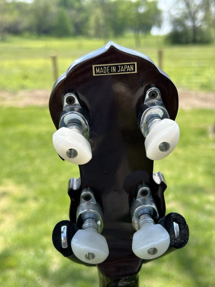 1970s Iida Five String Banjo Made In Japan