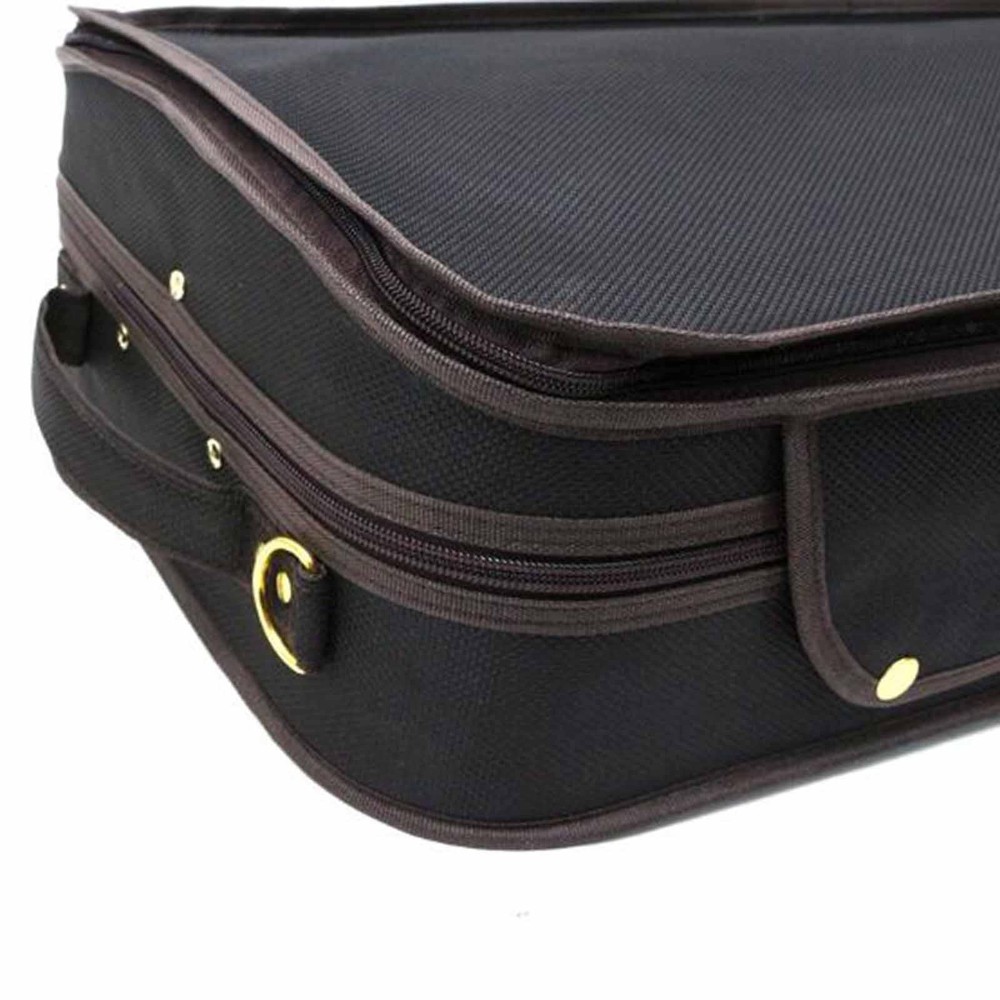 Double Case 4/4 Full Size Hard Backpack Portable Oxford Organizer Adjustable