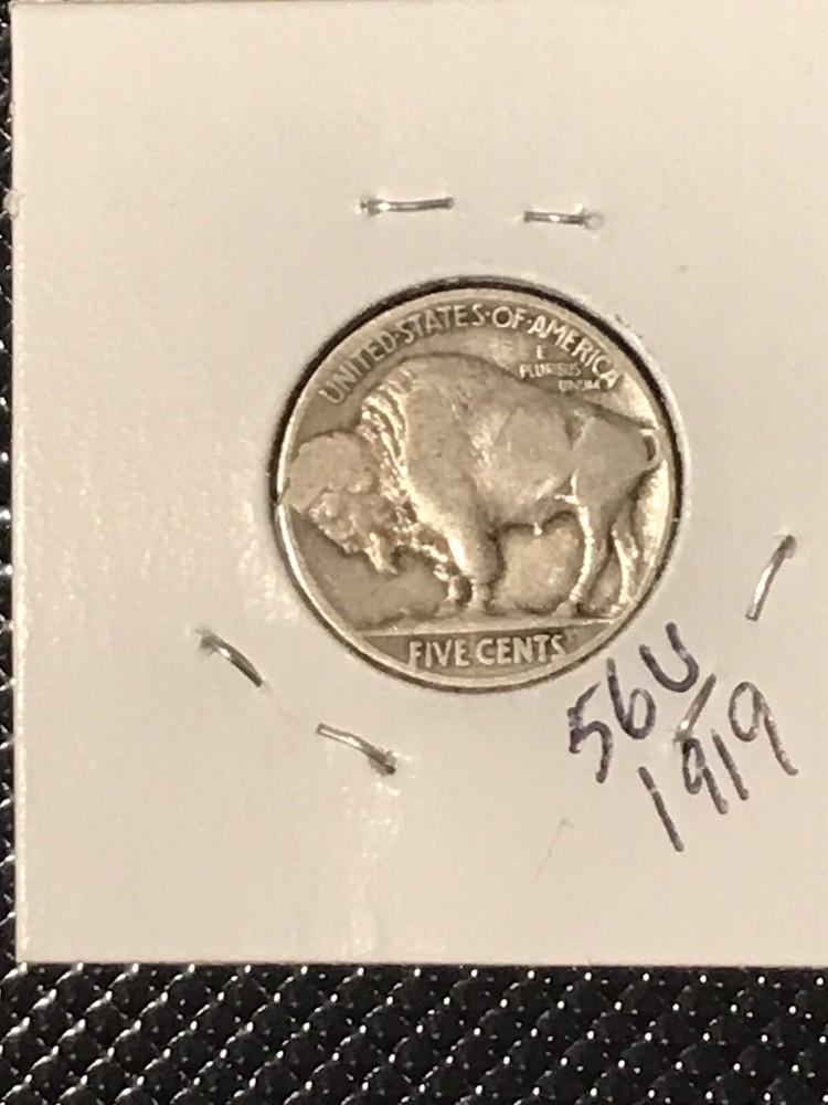 1919 Buffalo Nickel VG