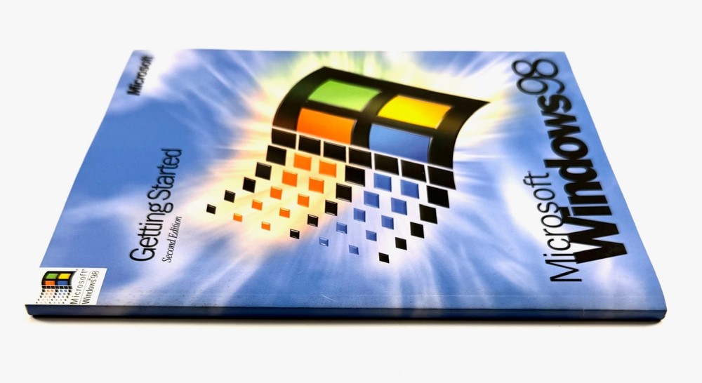 Vintage Microsoft Windows 98 Getting Started Manual Guide Book 1998