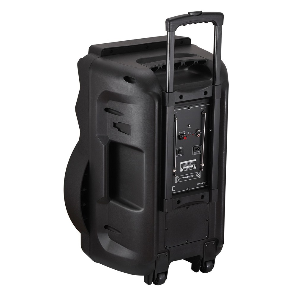 18" Bluetooth PA Speaker System 4500W with Mic Guitar Jack for Live Performance