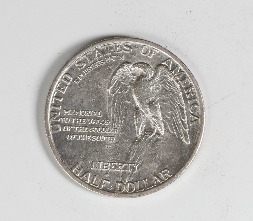 1925 U.S. Stone Mountain SILVER Half Dollar Coin