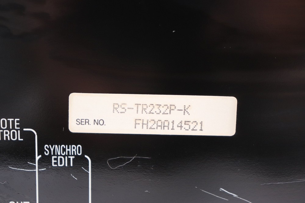 Technics RS-TR232 Stereo Cassette Tape Deck Dual Recorder Player