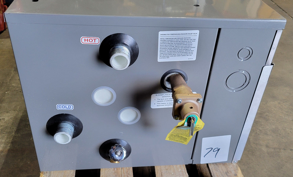 New Rheem RUUD E10-15-G 10Gal 15KW Commercial Electric Water Heater 208V-480V