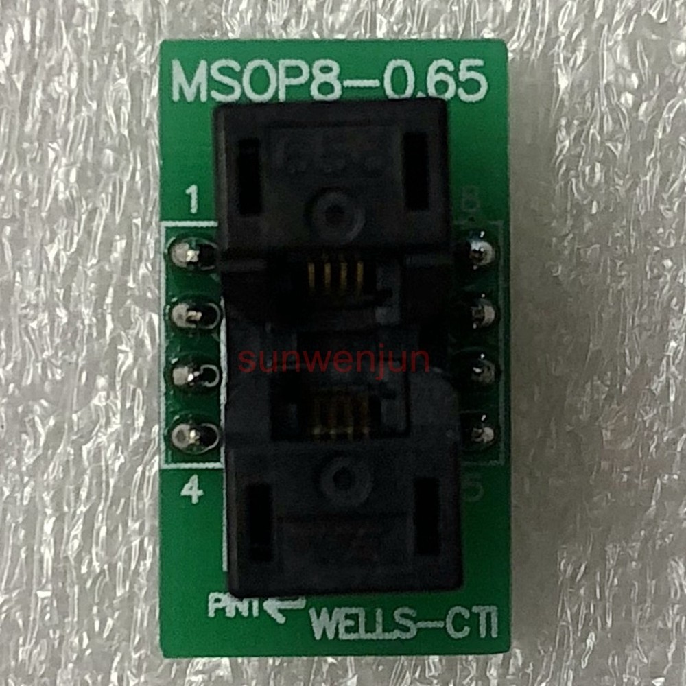 MSOP8 To DIP IC test socket programmer adapter/converter