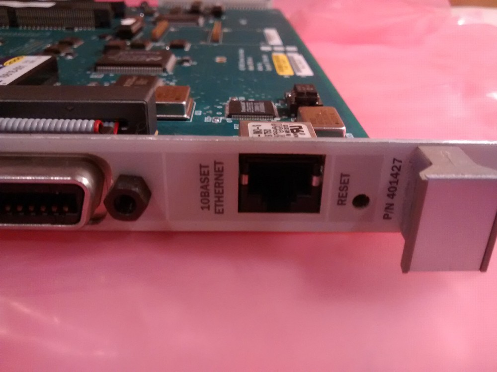 Spirent Adtech AX/4000 401427 Ethernet Control Module for Mainframe Chassis