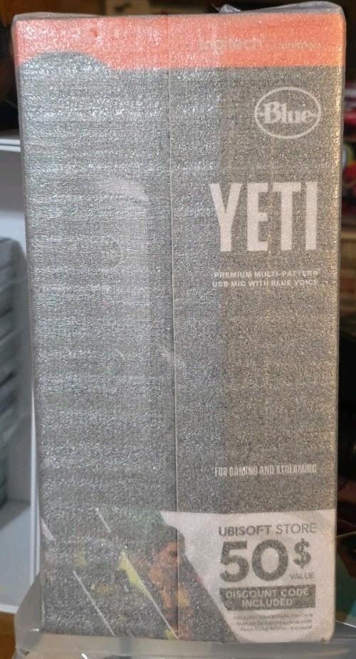 Logitech for Creators Blue Yeti USB Microphone for Gaming, Streaming| Open Box