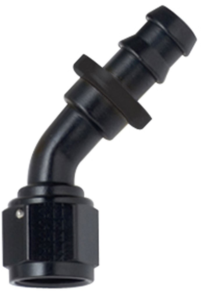 Fragola Performance Systems 204510 Bl  10 Pushlite End 45 Black