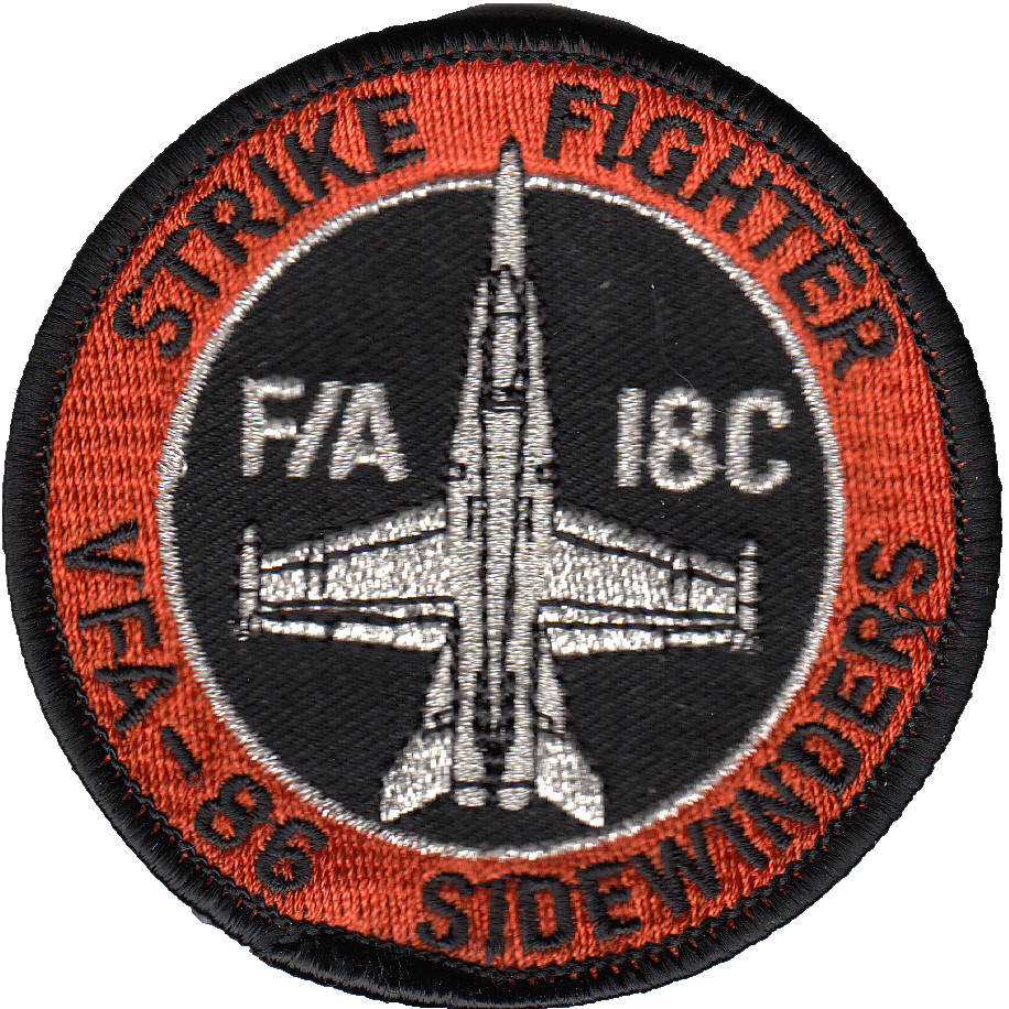 VFA-86 SIDEWINDERS F/A-18C SHOULDER PATCH