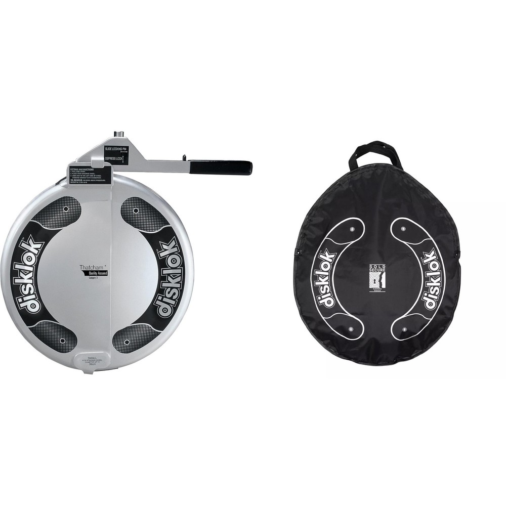 Disklok Small Steering Wheel Lock with Storage Bag