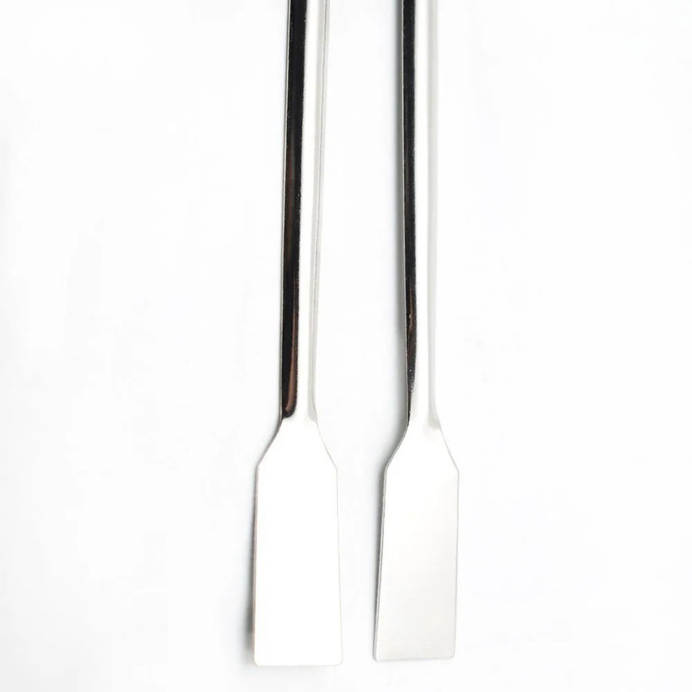 Durable Lab Sampling Spoon Stainless Steel Colour Comfortable Material