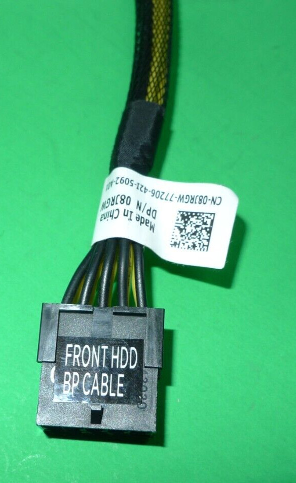 Genuine Dell 500mm Front HDD Backplane Cable 8JRGW