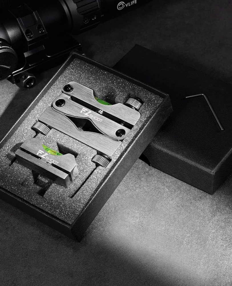 EZshoot Reticle Leveling System Firearm Scope Crosshair Alignment Level Tool Kit
