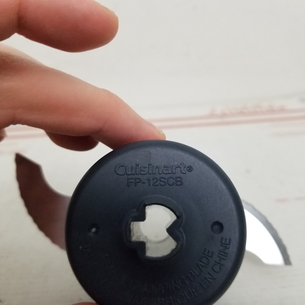 Cuisinart FP-12SCB 12 Cup Food Processor Chopping Blade Replacement Part Black