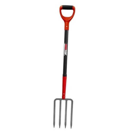 4-Tine Pitch Fork Garden Digging Fork Spading Fork Heavy Duty Pitchfork for