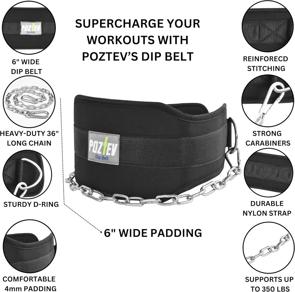 Dip Belt Chain Weight Lifting Optimal Pull Ups Dips Squats Weightlifting Squat