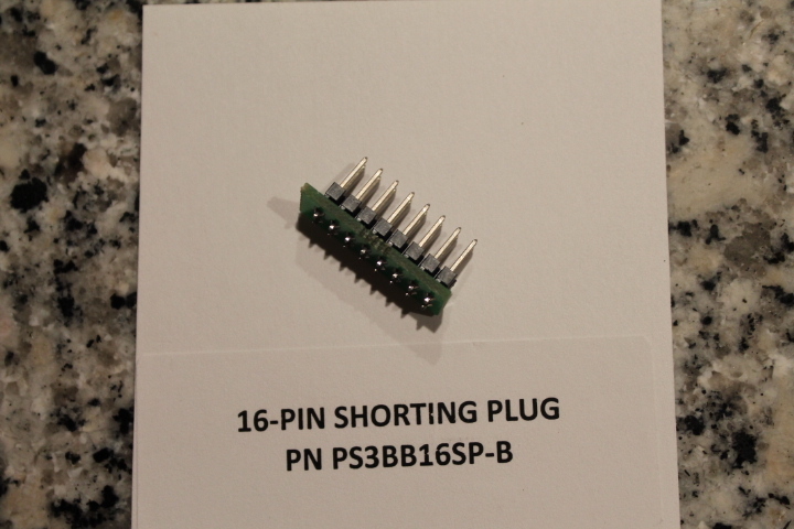 Pelco Spectra 16 Pin Shorting Plug PN PS3BB16SP