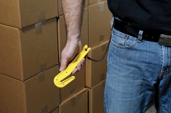 COILED CLIP LANYARD, ELASTOMER W/NYLON