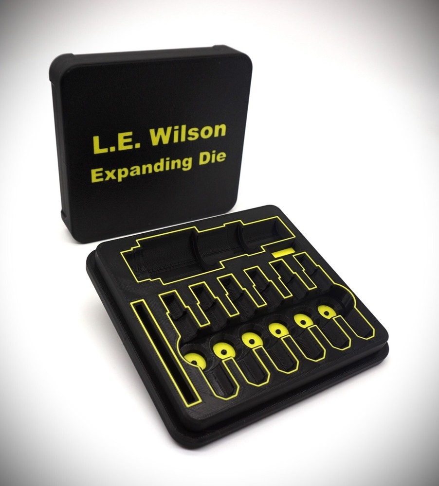 L.E. Wilson Expanding Mandrel Die Storage Case.