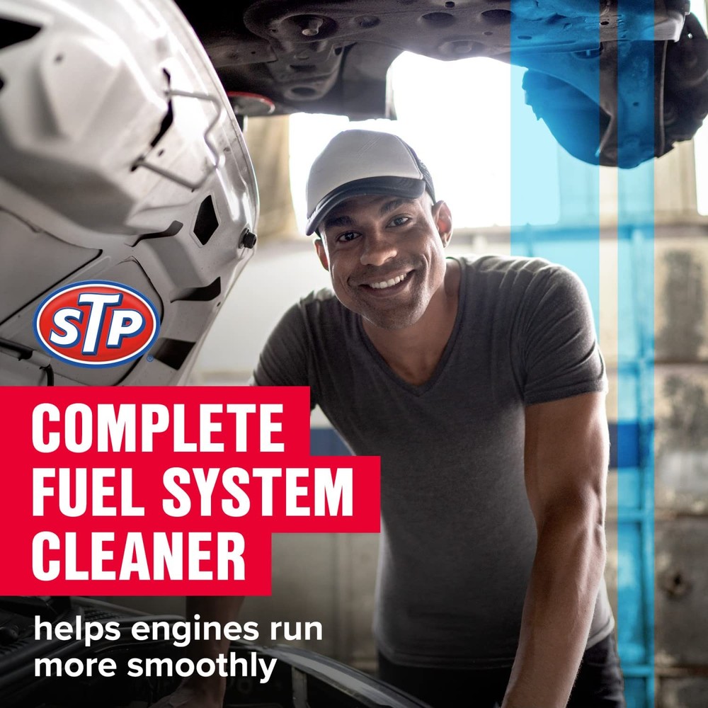 STP Complete Fuel System Cleaner, 1 Count (Pack of 1), Multicoloured