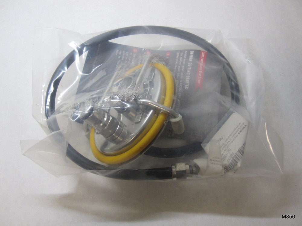 Carbonating Keg Lid Quick Beer Carbonator Welded Gas-In Ball Lock Body Connect