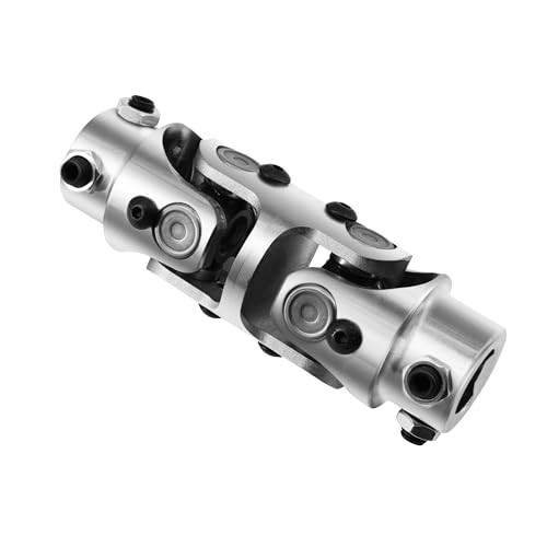 3/4" x 3/4" CHROME DOUBLE U Joint Steering Universal Joint DOUBLE U Chrome