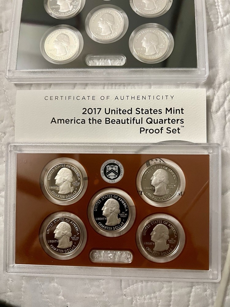 2017-S Silver Proof Set US Mint 10 Coins 90% Silver w/ Box & COA