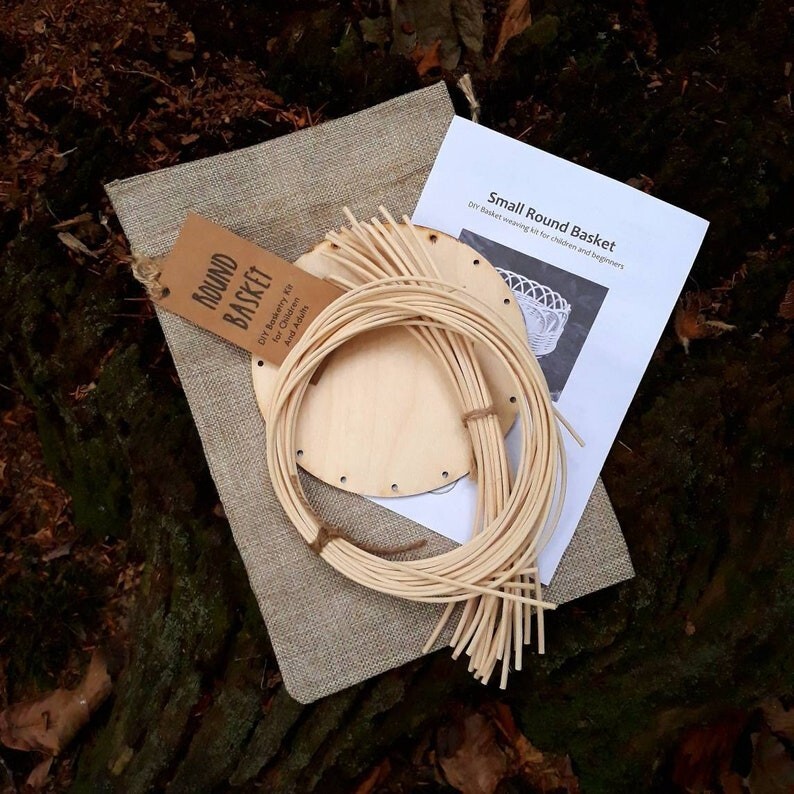 DIY basketry kit | Medium Round basket