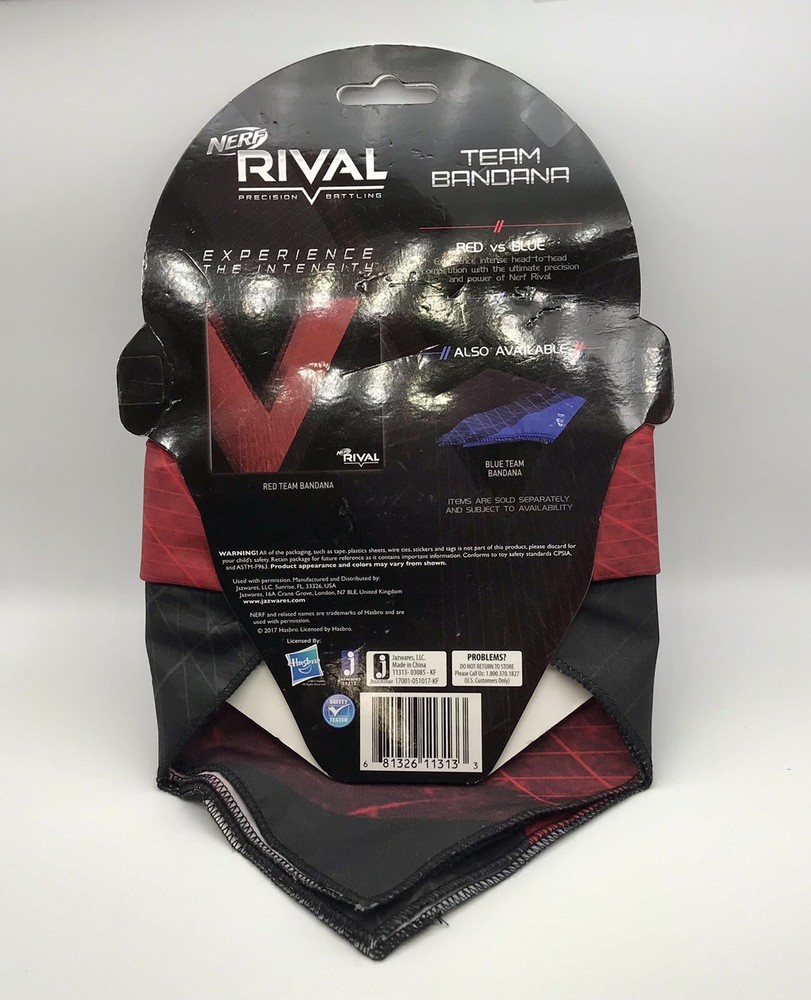 Nerf Rival Team Bandana Team Red