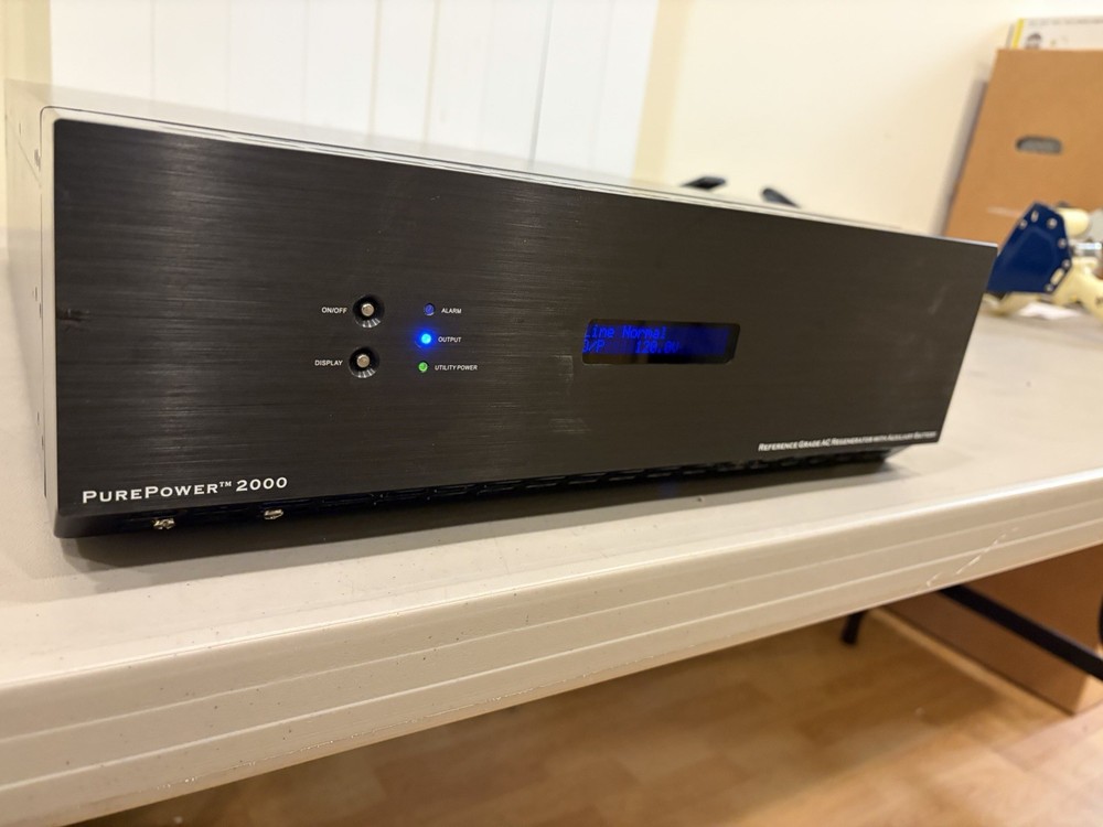 PurePower Audio Video Model 2000 Black finish