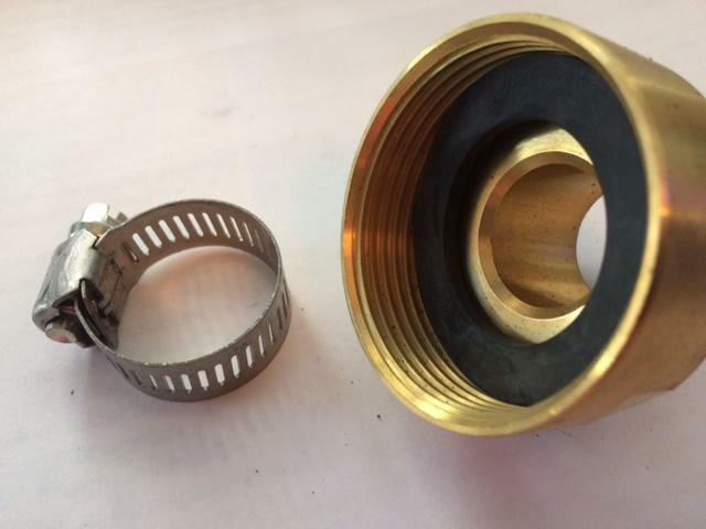 SEAFIT SINK DRAIN ADAPTER SOLID BRASS