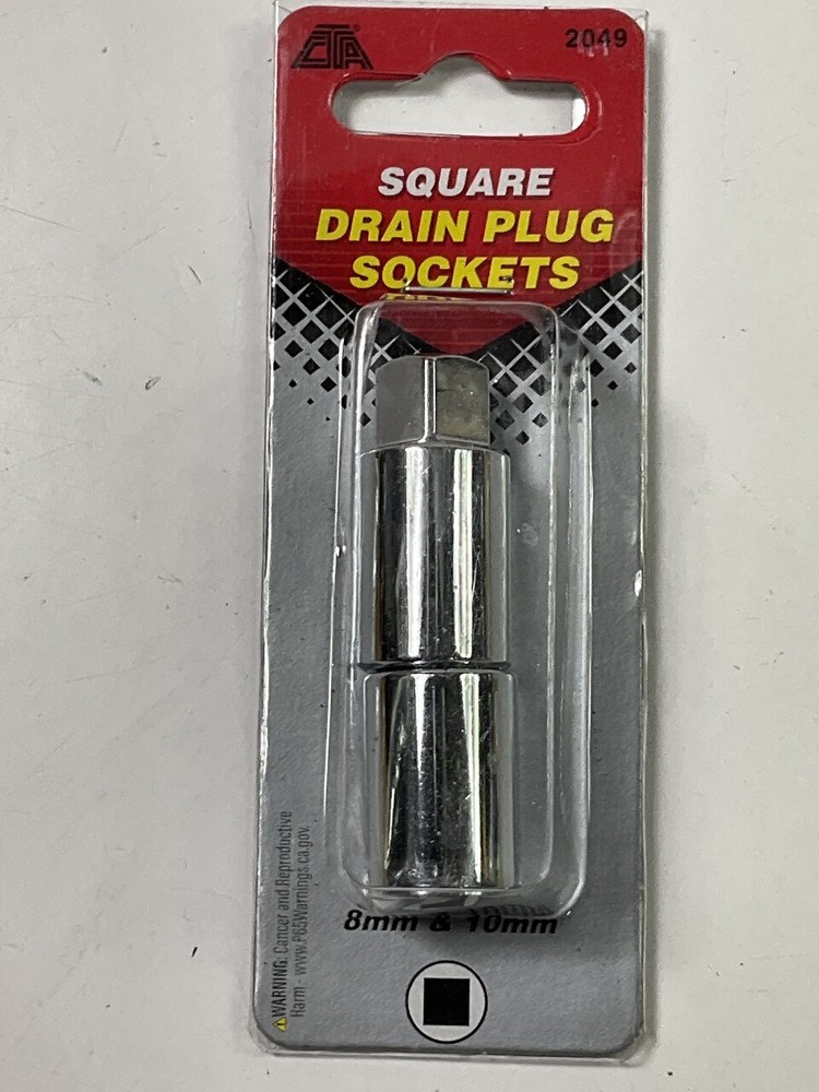 CTA 2049 3/8" Drive Drain Plug Socket Set - 8mm & 10mm