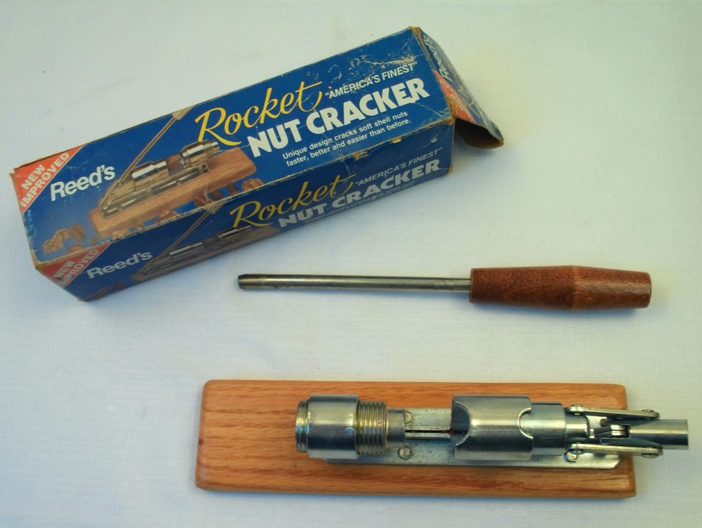 Reed's Rocket Nut Cracker in Original Blue Box