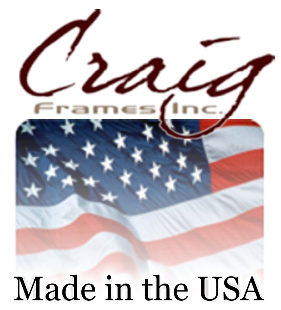 Craig Frames Grey Mat With a Bevel Cut Opening For a Picture Frame
