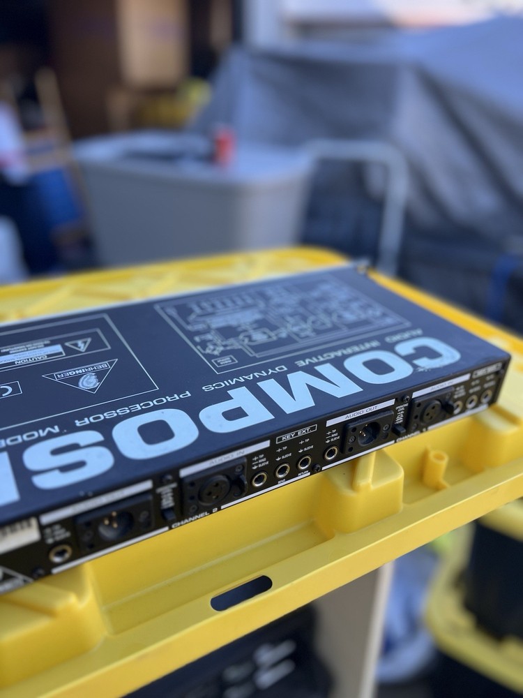 Behringer Composer Audio Interactive Dynamics Processor MDX 2100, Rack Mount