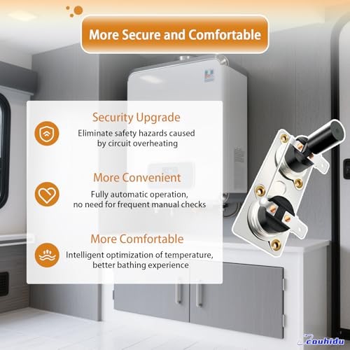 Upgraded 232306 RV Water Heater Thermostat Switch for Suburban SW Series RV 1