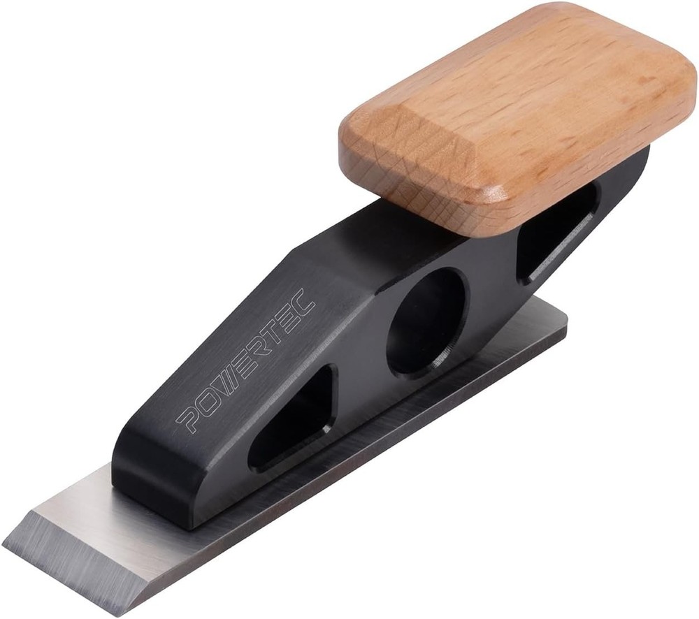 Chisel Plane with Flat Blade – Compact Edge Trimming Tool for Woodworking, Pl...