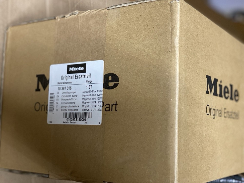 Miele Dishwasher Circulation Pump Part# 10397316