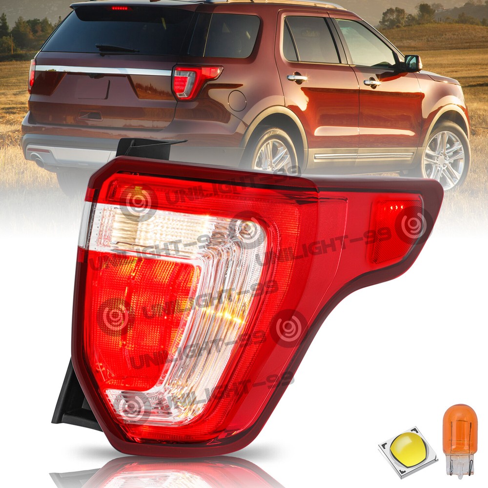 For 2016-2019 Ford Explorer Base Limited Platinum XLT LED Tail Light - Passenger