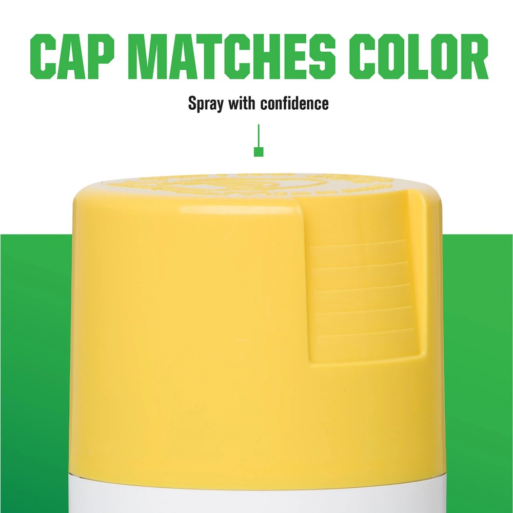 6 Pack Farm Implement Equipment Gloss Spray Paint Yellow