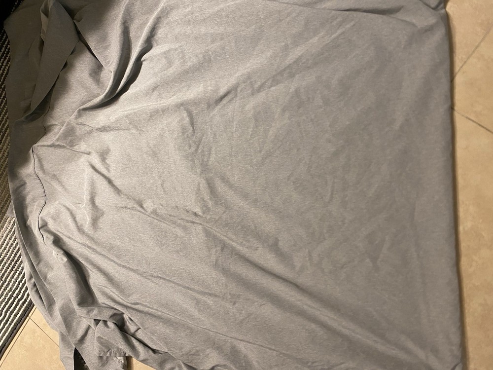 Charisma Gray King Sized Top Flat Sheet PICK UP ONLY