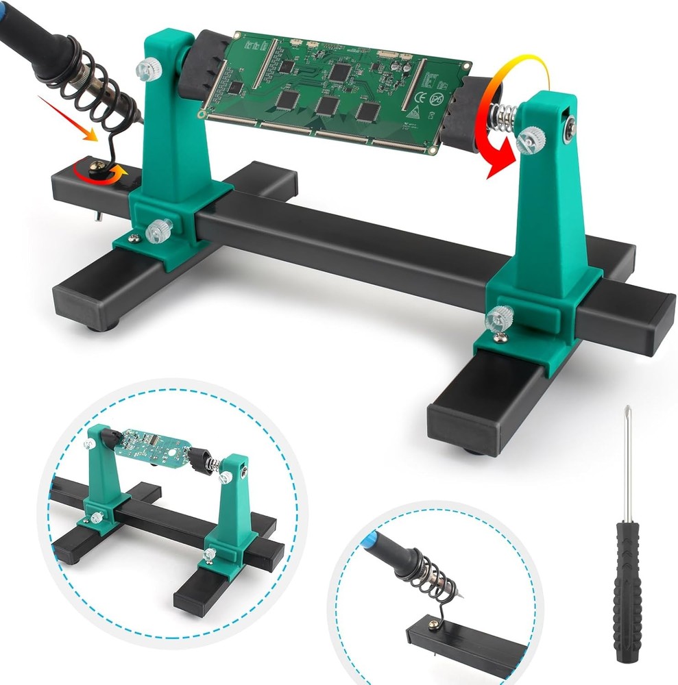 PCB Soldering Jig Adjustable Helping Hand Iron Stand