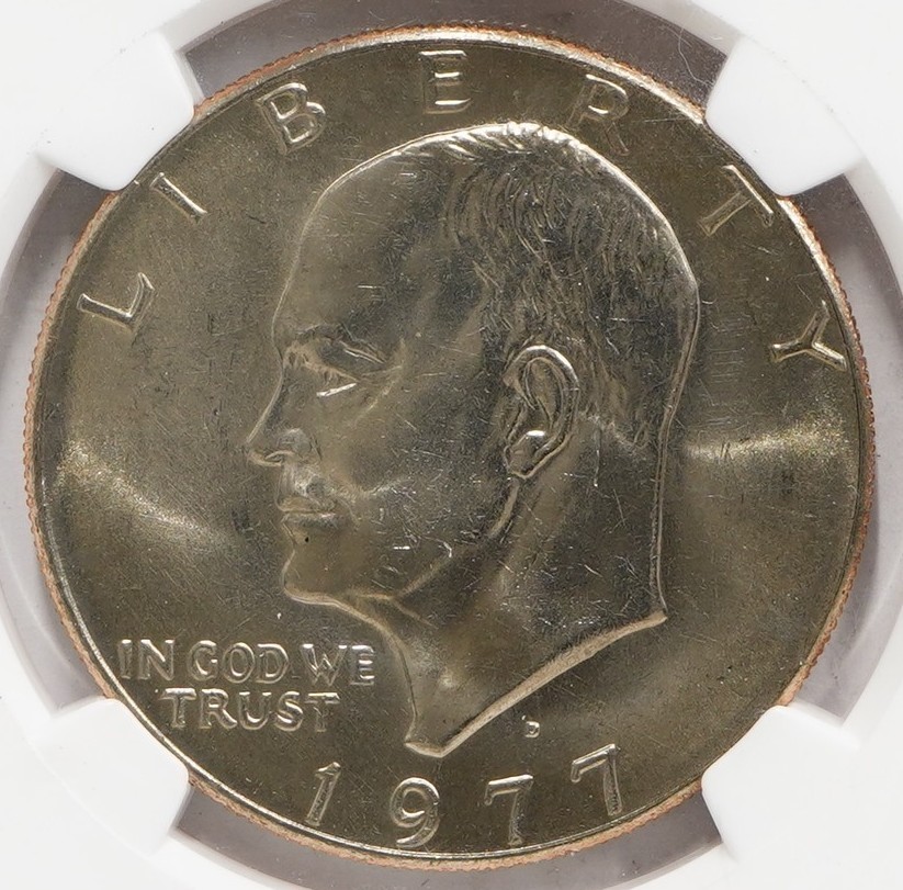 1977 D Eisenhower Dollar *Big Sky Hoard* NGC MS-65