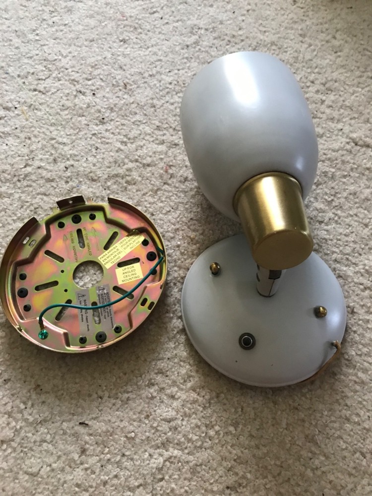 Mid-Century Cone Wall Light Fixture