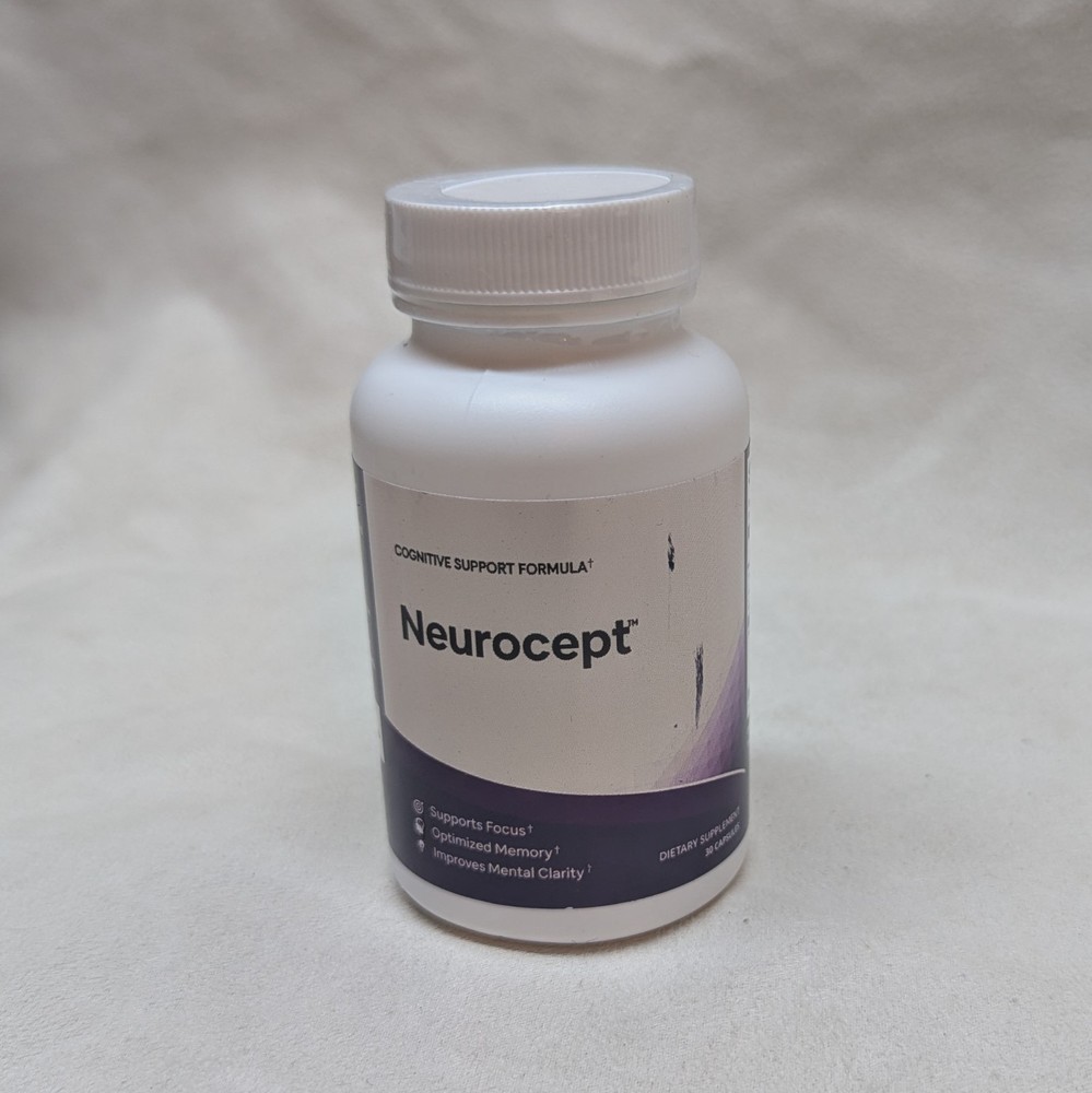Neurocept Cognitive Support Supplement 30 Capsules Exp 11/28