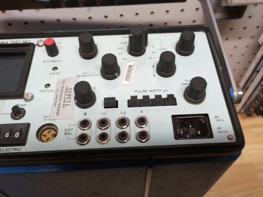 Vintage James Biddle Model 335-B Cable Test Set Working