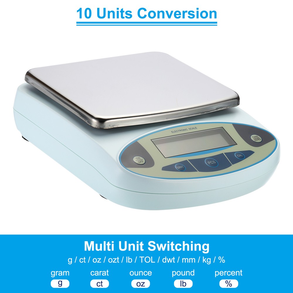 Lab Scale 5000gx0.01g High Precision Electronic Analytical Balance Sensitive